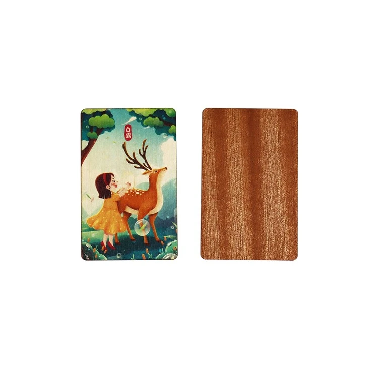 Wooden Card